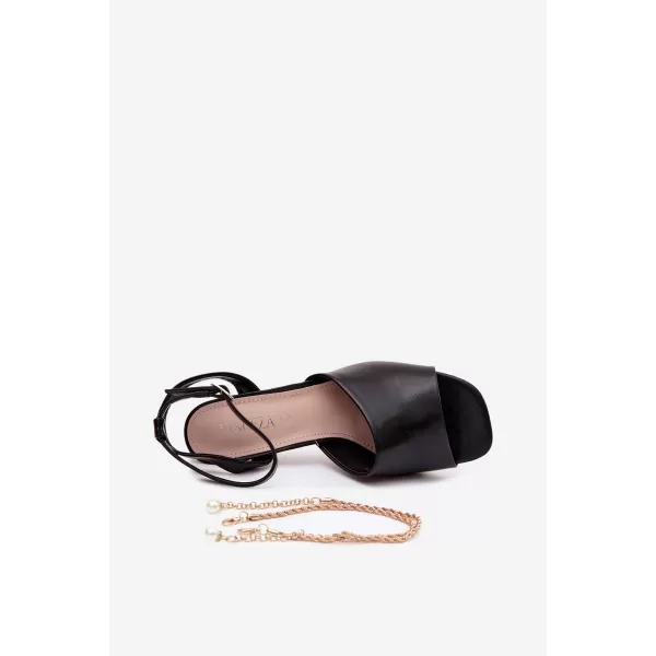  Dámske sandále VINCEZA 62297 BLACK 