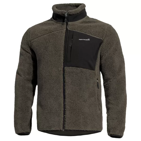  Pánska mikina PENTAGON SUMMIT SHERPA FLEECE K08063 GREEN 