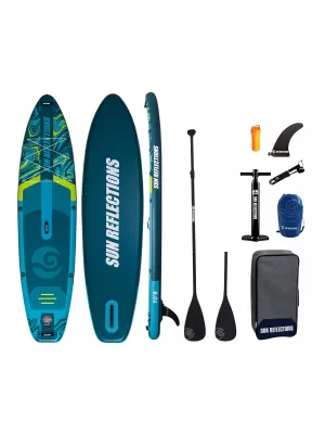 Paddleboard SUN REFLECTIONS M 108 Minicombo EMERALD