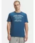 Pánske tričko UNDER ARMOUR M 60/40S ARMOR GLOBE SS 6009261-498 MODRÁ