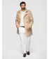 Pánsky kabát OMBRE OM-COLC-0146 BEIGE