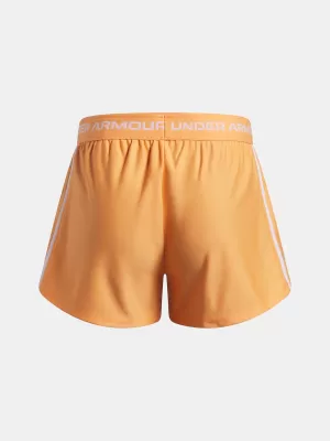 Dievčenské kraťasy UNDER ARMOUR G TECH PLAY UP SHORT 1390075-870 ORANŽOVÁ