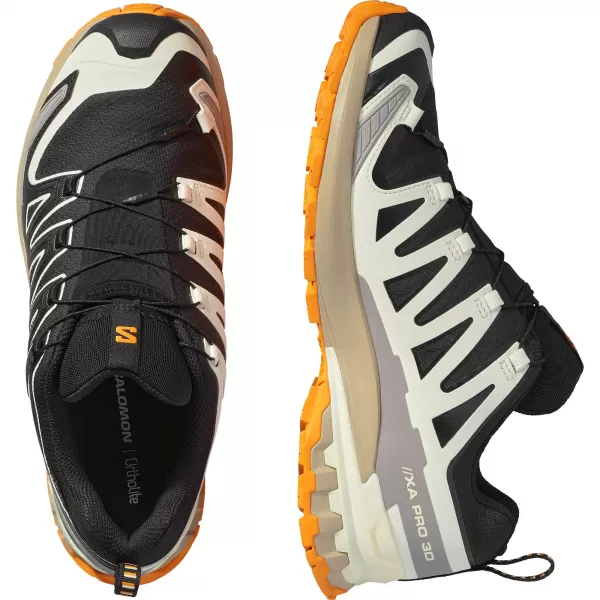  Pánske topánky SALOMON XA PRO 3D V9 GORE-TEX L47881900 BLACK/VANILLA ICE/TURMERIC 