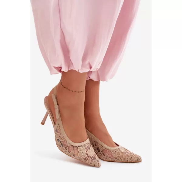  Dámske sandále BOTO 22-386 KHAKI 