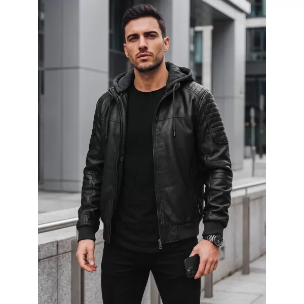  Pánska bunda DSTREET TX5141 ČIERNA 