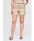Dámske kraťasy OMBRE OW-ST-E0020 BEIGE