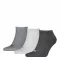 Ponožky PUMA UNISEX SNEAKER PLAIN 3P 93862416 ANTHRACIT/L MEL GREY/M MEL GREY