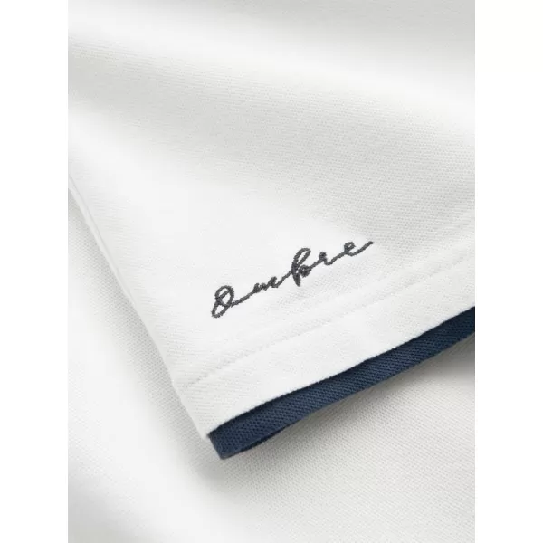  Pánske tričko s golierom OMBRE OM-POSS-0170 WHITE 