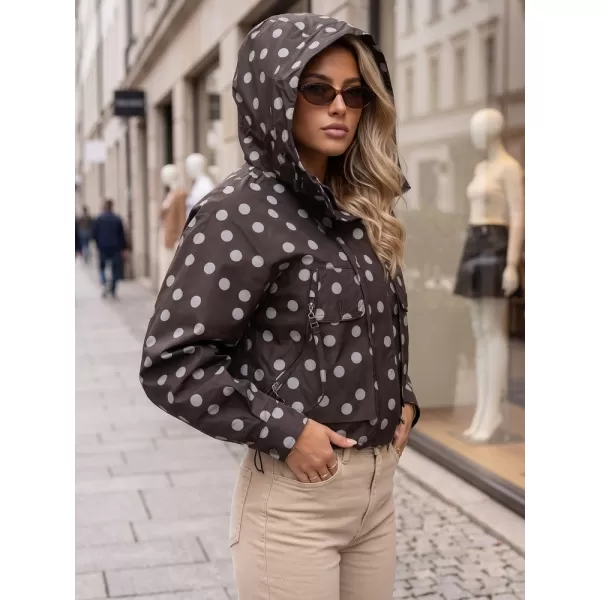  Dámska bunda DSTREET TY6036 HNEDÁ 