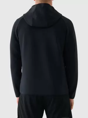 Pánska funkčná mikina 4F WMM00TFSWM654 DEEP BLACK