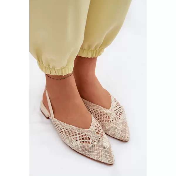  Dámske baleríny BOTO GZ-307 BEIGE 