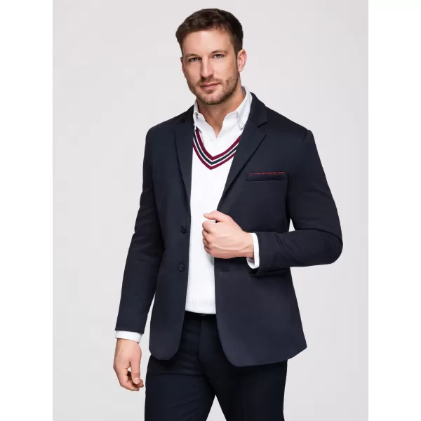  Pánske sako OMBRE M170 NAVY BLUE 