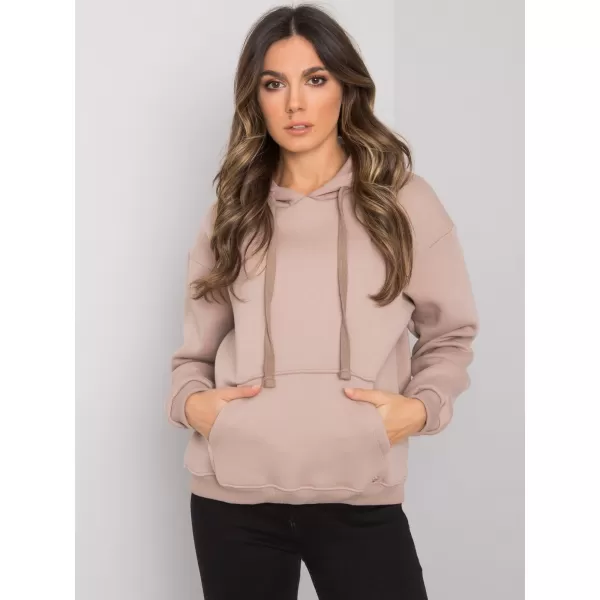  Dámska mikina BASIC FEEL GOOD RV-BL-7306.41 DARK BEIGE 