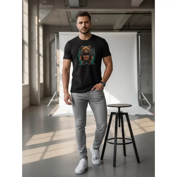  Pánske tričko DSTREET NX048R ČIERNA 