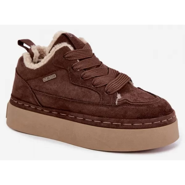  Dámske topánky BIG STAR SHOES UU274188 BROWN/BEIGE SHADOWS 