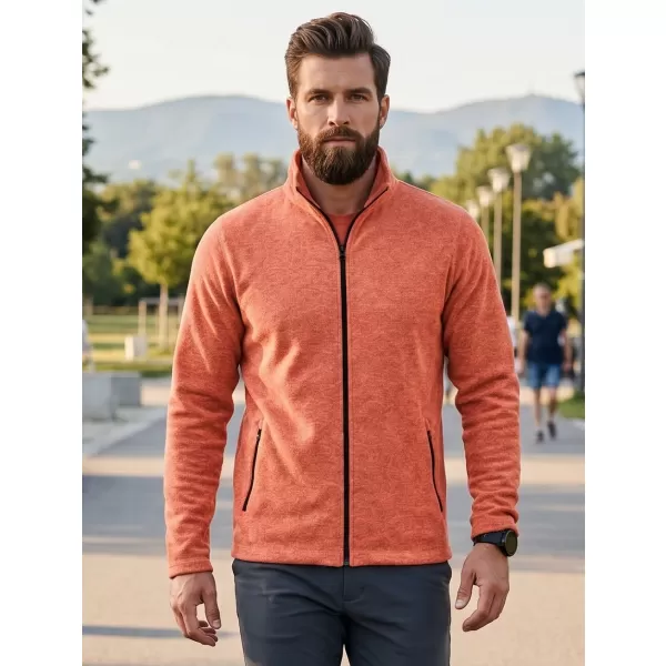  Pánska micro fleece mikina MALFINI FACTOR 852 SUNSET MELÍR 
