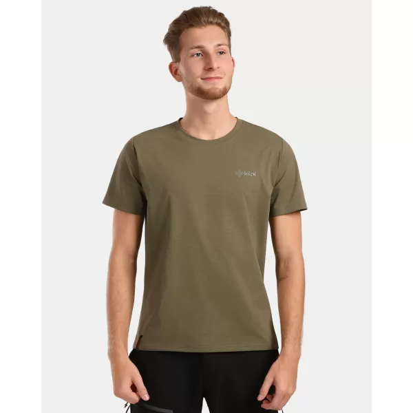  Pánske funkčné tričko KILPI DIXIE-M 1M0303KI KHAKI 