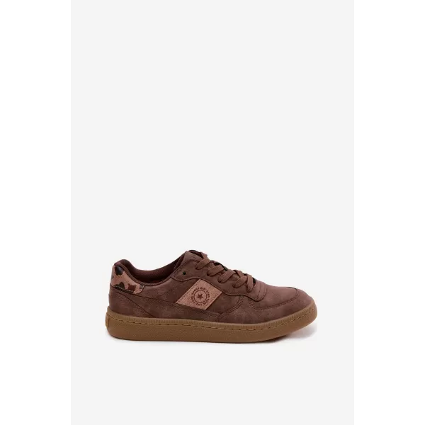  Dámske tenisky BIG STAR SHOES UU274017 BROWN/BEIGE 