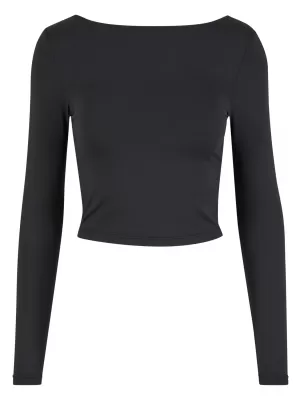 Dámske tričko URBAN CLASSICS TB7721 BLACK