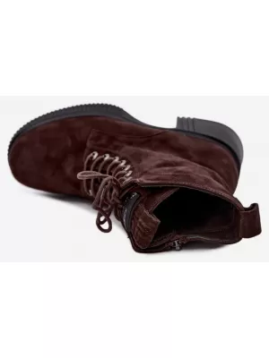 Dámske členkové topánky VINCEZA 67009 BROWN
