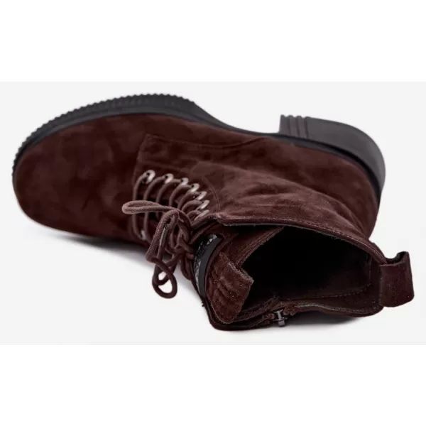  Dámske členkové topánky VINCEZA 67009 BROWN 