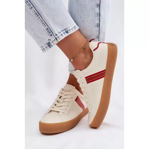  Dámske tenisky BIG STAR SHOES TT274307 BEIGE 