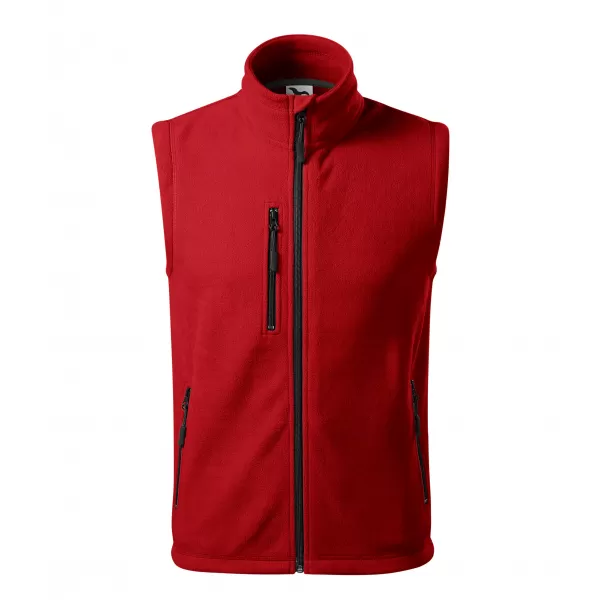  Dámska fleece vesta MALFINI EXIT W-525 ČERVENÁ 