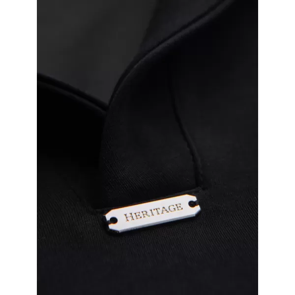  Pánska mikina OMBRE OM-SSNZ-0262 BLACK 