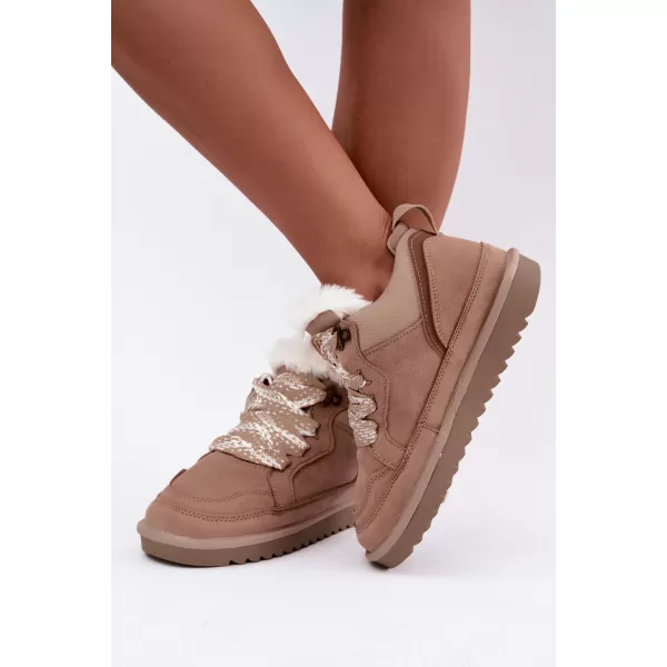  Dámske snehule VINCEZA 97974 BEIGE 