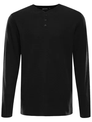 Pánske tričko ALPINE PRO THERMAL BLACK
