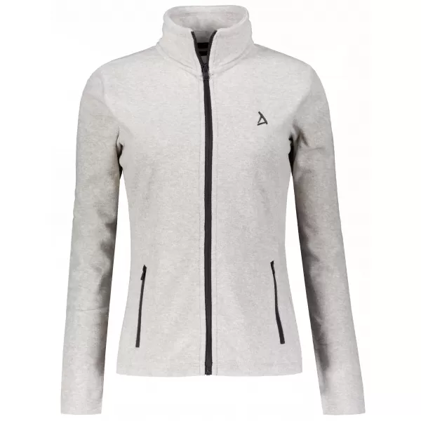  Dámska fleece mikina ALTISPORT ALW002852 STRIEBORNÝ MELÍR 