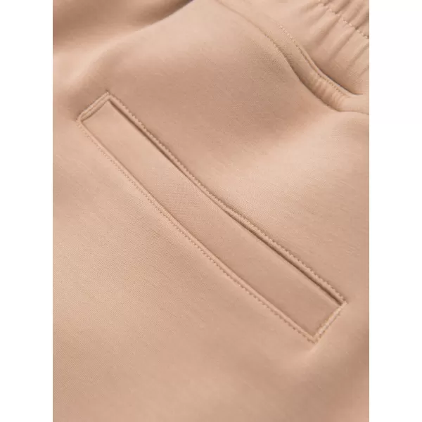  Pánske tepláky OMBRE OM-PSBC-0221 BEIGE 