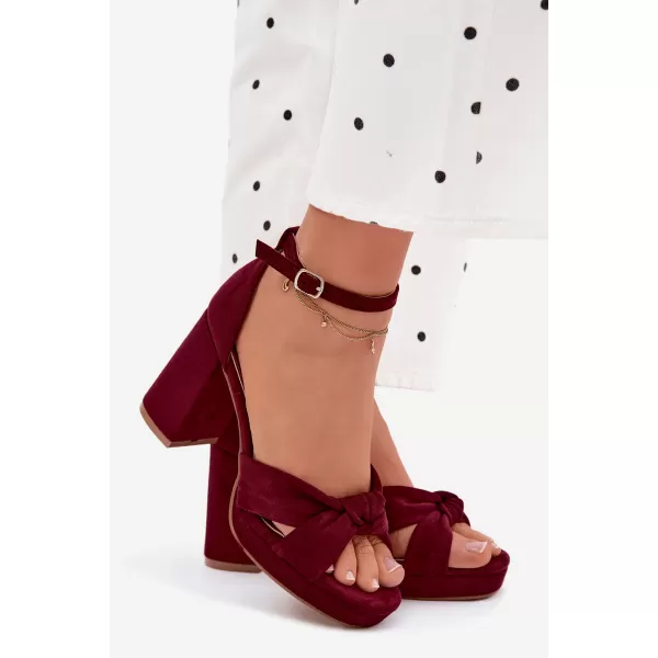  Dámske sandále BOTO P-1444 RED 