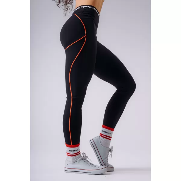  Dámske legíny NEBBIA OLYMPIA HIGH-WAIST 935 BLACK 