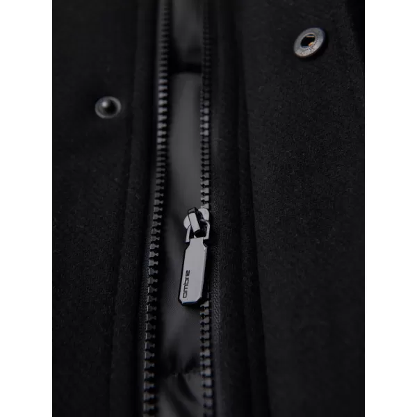  Pánska parka OMBRE OM-COWC-0161 BLACK 