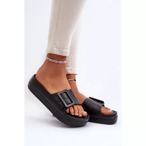 Dámske žabky BIG STAR SHOES NN274A662 BLACK 