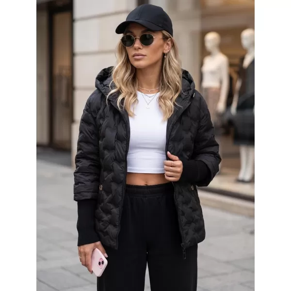  Dámska bunda DSTREET TY5871 ČIERNA 