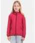 Detská fleece mikina KILPI MEMPHIS-JG 1J0202KI RUŽOVÁ
