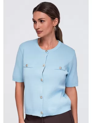 Dámska blúzka OMBRE OW-TS-E0084 BLUE