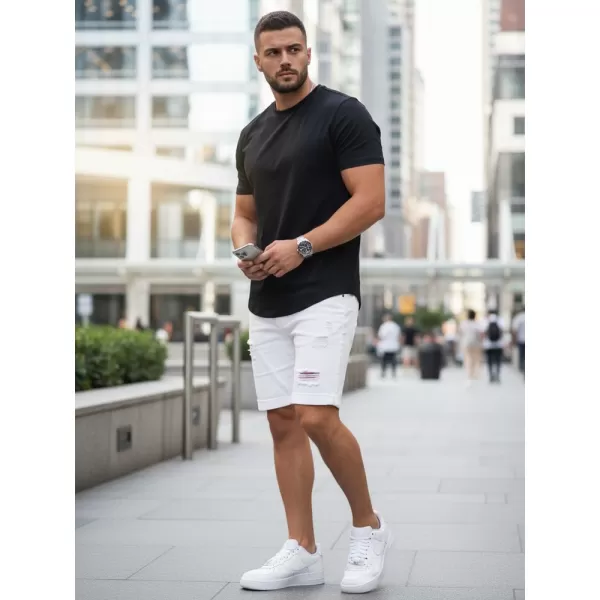  Pánske tričko DSTREET RX5670 ČIERNA 