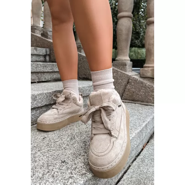  Dámske snehule BIG STAR SHOES UU274187 BEIGE 