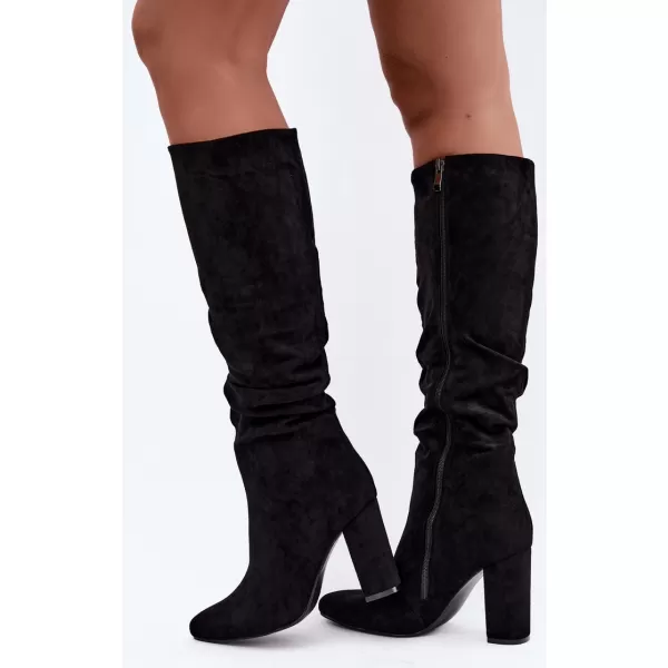  Dámske čižmy BOTO 52230 BLACK 
