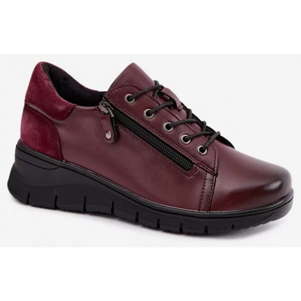 Dámske poltopánky VINCEZA 39964 LEATHER 