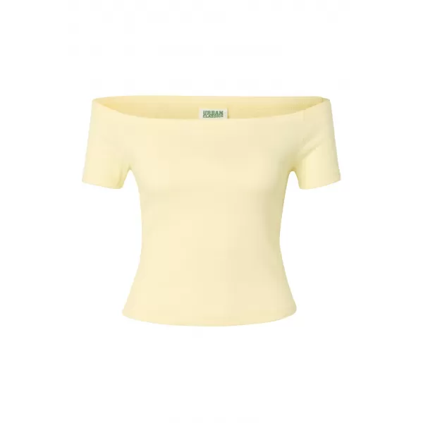  Dámske tričko URBAN CLASSICS TB6184A-22222 BLUSHED ROSE/PALE YELLOW 