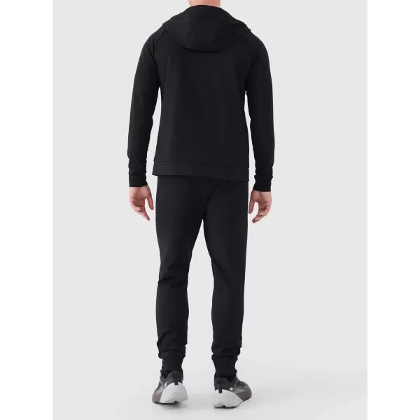  Pánske nohavice 4F WMM00TFTRM1067 DEEP BLACK 