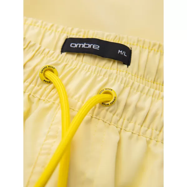  Pánske kraťasy OMBRE OM-SRSS-0216 YELLOW 