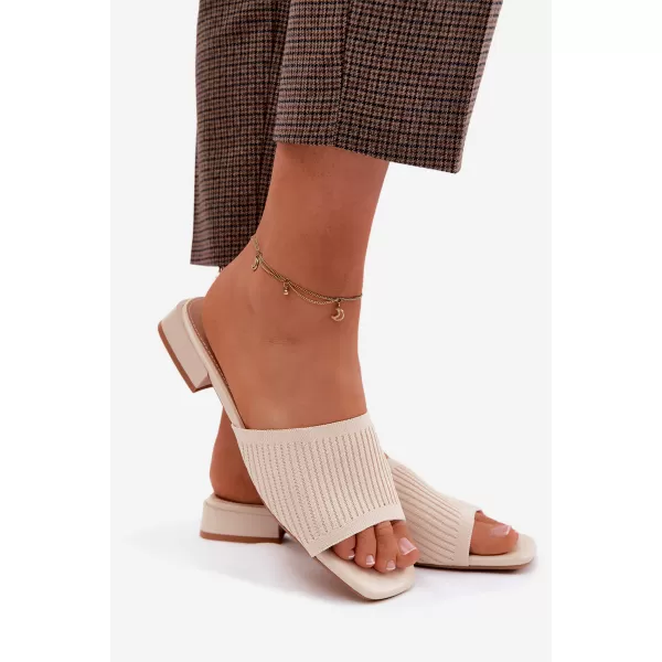  Dámske šľapky BOTO 2266 BEIGE 