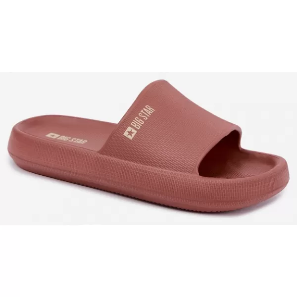  Dámske šľapky BIG STAR SHOES UU274088 SHADES OF RED 