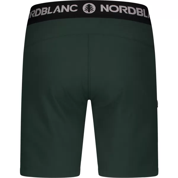  Dámske kraťasy NORDBLANC RILL NBSPL8354 TMAVO ZELENÁ 