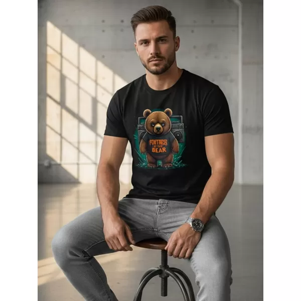  Pánske tričko DSTREET NX048R ČIERNA 